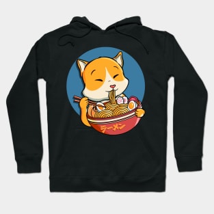 Cat Ramen Cute Hoodie